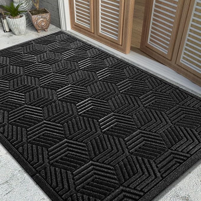 Yimobra Large Door Mat 47x32, All-Season Waterproof Outdoor Mats by Yimobra