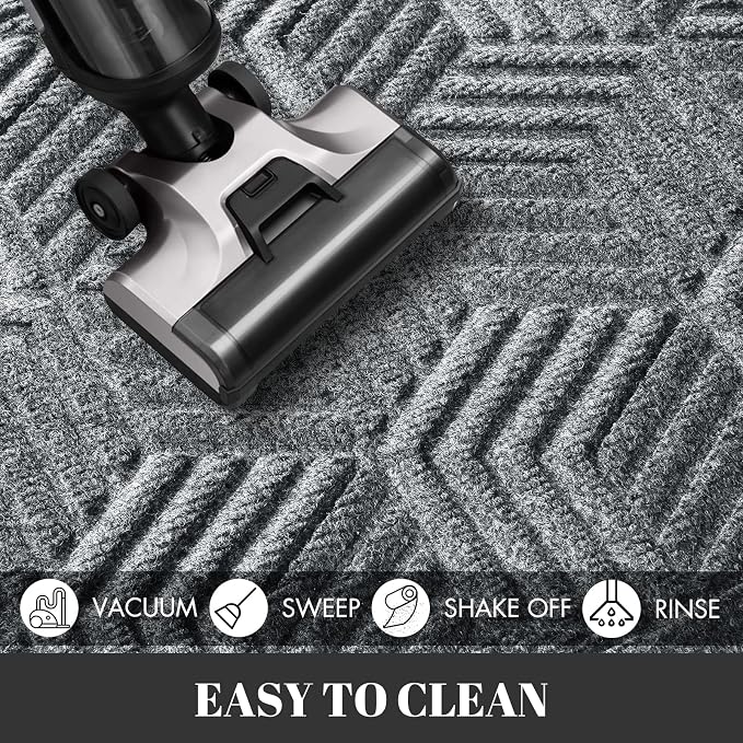 Yimobra Large Door Mat 47x24, All-Season Waterproof Outdoor Mats - Image 8