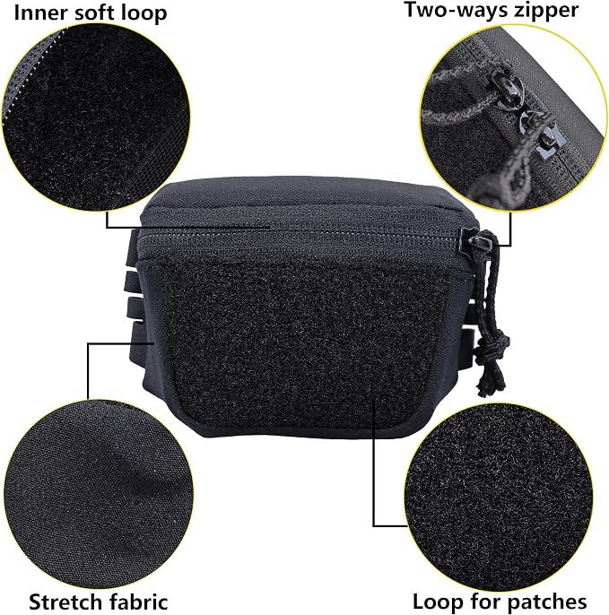 Tactical NVG Battery Pouch Helmet Mounted, Counter Weight Pouch GP Balance - Image 2