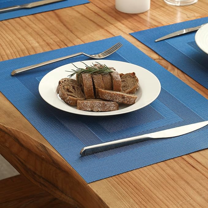 Leetaltree Blue Frame Placemats Set of 4 - Image 8