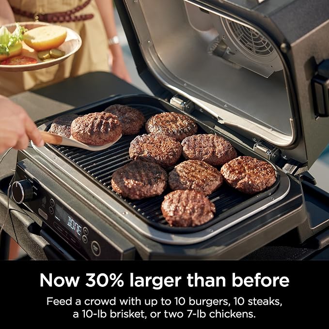 Ninja | Grill & Smoker | Outdoor Woodfire Pro XL | 4 in 1 Grill, BBQ Smoker - Image 6