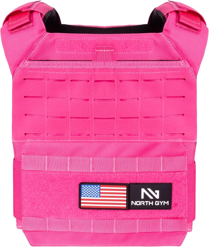 Northgym Adjustable Weighted Vest/Incl. 3D Weight Plates in 14lbs / 20lbs/ - Image 3
