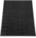 Indoor Outdoor Door Mat, 5’x 4' Doormat by HOMEK