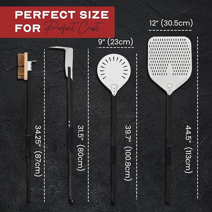CrustMaster Pizza Peel Set - Image 2
