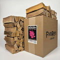 Pizza Oven Wood Kiln Dried Mini Split Hickory 8" inch Long by Unknown