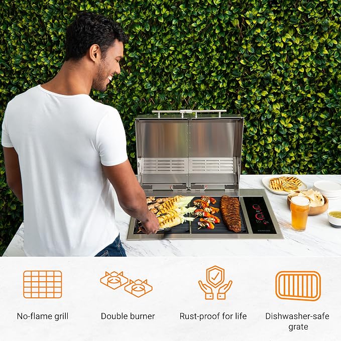 Kenyon Texan Built-In Electric Grill - Image 3