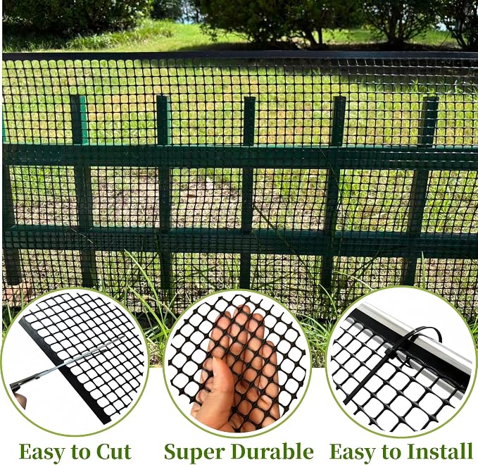 PotatoLife Plastic Wire Mesh Fence, Balcony Fence - Image 3