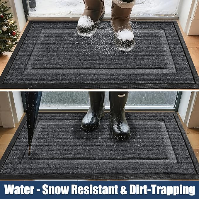 Extra Large Front Door Mat Outside Entrance Indoor Doormat, Outdoor Door Mats - Image 3