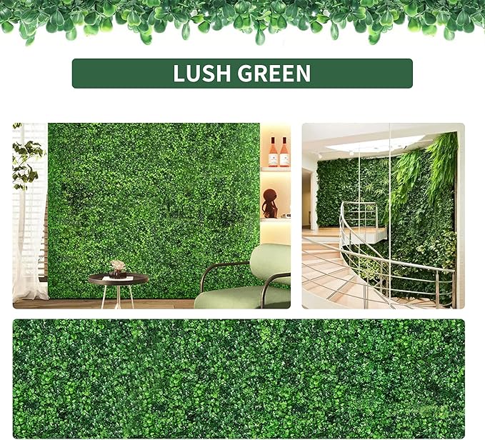 12PCS 24x16 Artificial Grass Wall Panels - Image 6