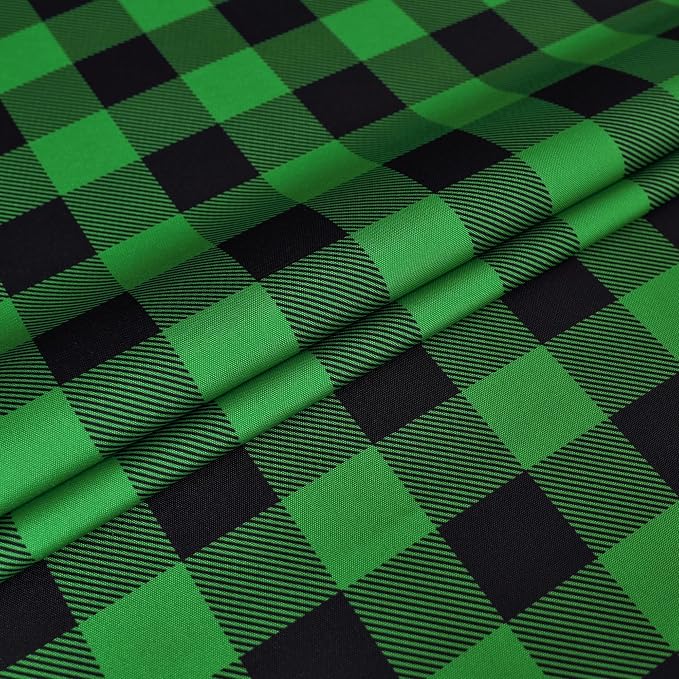 Waterproof Plaid Tablecloth Fabric - Image 9