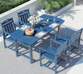 Ciokea HDPE Outdoor Dining Set, 5-Piece Patio Table and Chairs Set by CIOKEA