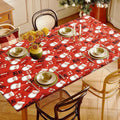 Rectangle Table Cloth Cover Waterproof Elastic Fitted Polyester Fitted by Unknown