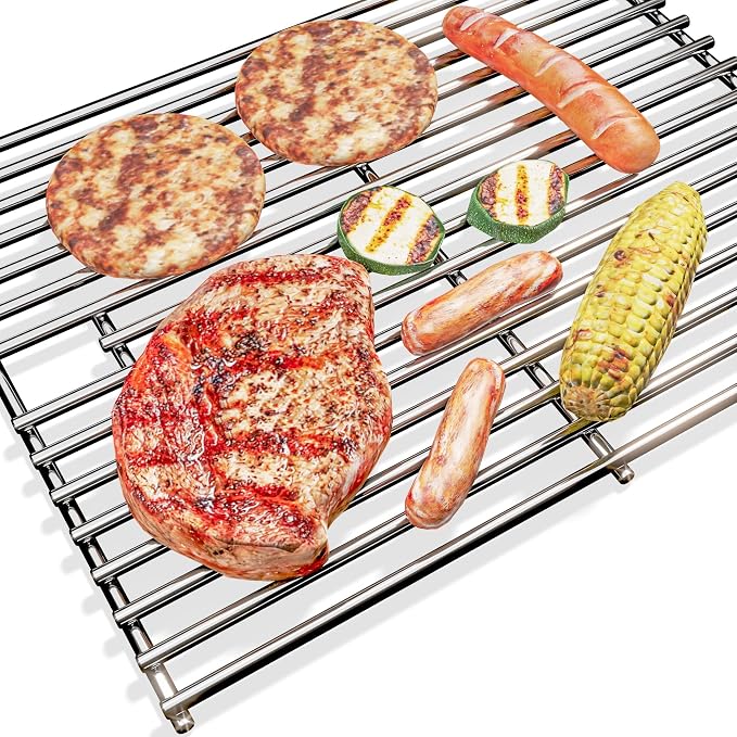 2Pack 17 Inches Stainless Steel Grill Grate - Image 4