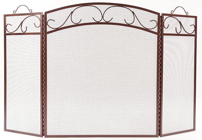 Fire Beauty Fireplace Screen 3 Panel - Image 9