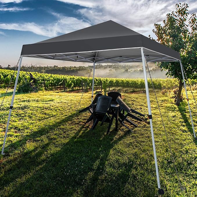 Sunnyglade 10x10 Ft Pop Up Canopy Tent One Button Easy Pop Up Outdoor Instant - Image 8