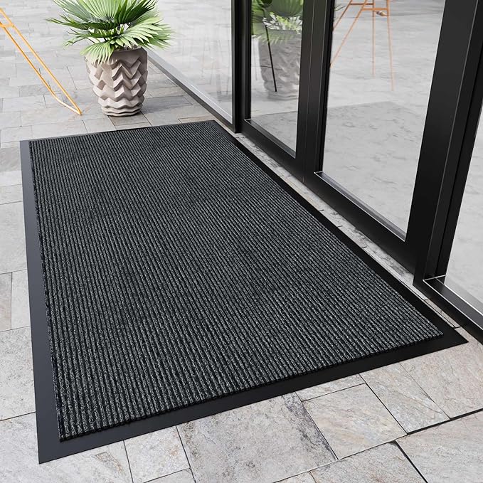 Indoor Outdoor Door Mat, 4’ x 2' Doormat - Image 2