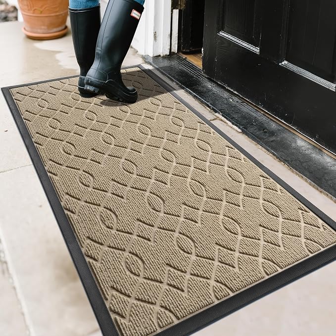 Yimobra Large Door Mat 47x24, All-Season Waterproof Doormat Outdoor Entrance by Yimobra