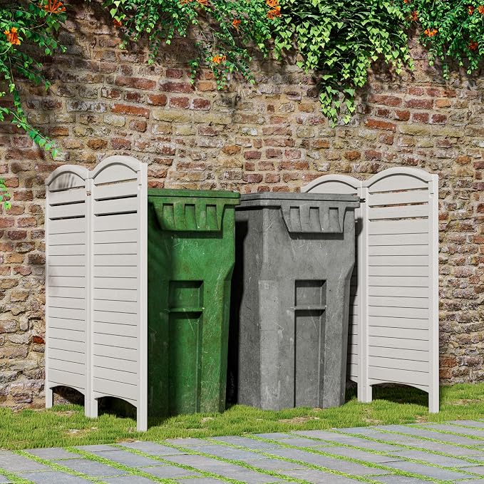 Outdoor Fence Privacy Panels, Resin Privacy Fence Panels - Image 7