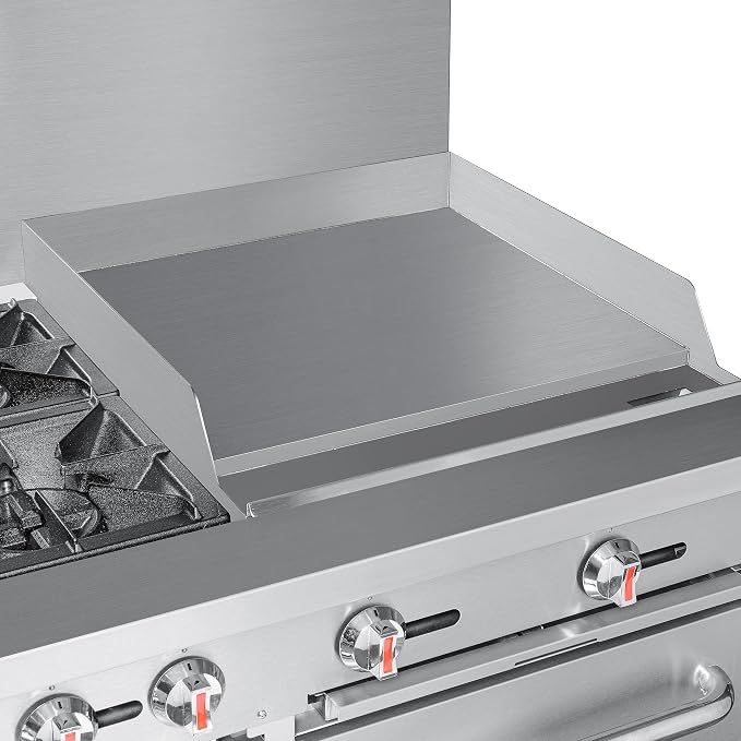 KoolMore 60 in. 6 Burner Commercial Natural Gas Range - Image 11