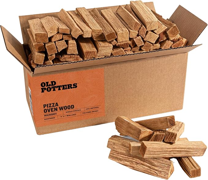 Old Potters Kiln Dried Mini Pizza Oven Cooking Logs~ 6 Inch Wood Logs by Old+Potters