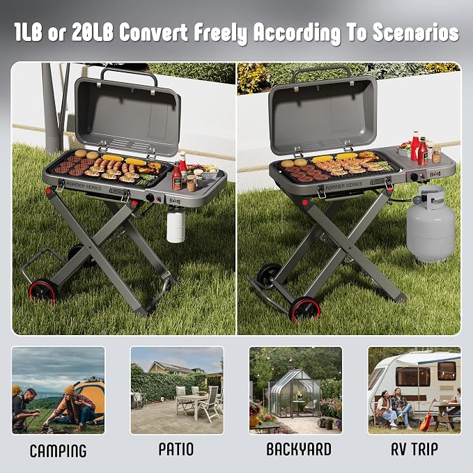 Portable Propane Gas Grill - Image 8