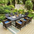 Sophia & William 9 Pieces Patio Dining Set by SophiaWilliam