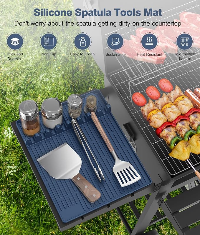 Silicone Griddle Tools Mat for Blackstone - Image 2