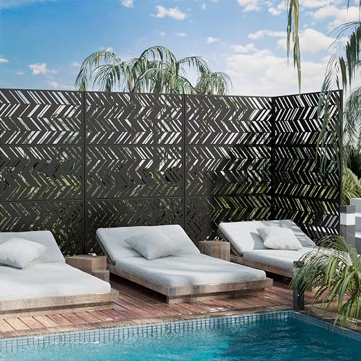 Casaphoria Metal Privacy Screen Outdoor - Image 2