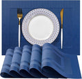 LEXMORE PlaceMats Set of 12 Vinyl/Plastic Woven Place Mats by lexmore