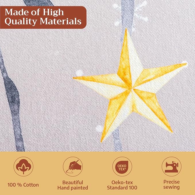 Maison d' Hermine Table Cloth Rectangle Table 100% Cotton 60 x 90 Inches Fall - Image 3