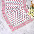 CPC Cotton Table Runner 16x90 Inch Block Printed Long Fall Table Runner by COTTONPRINTCLUB