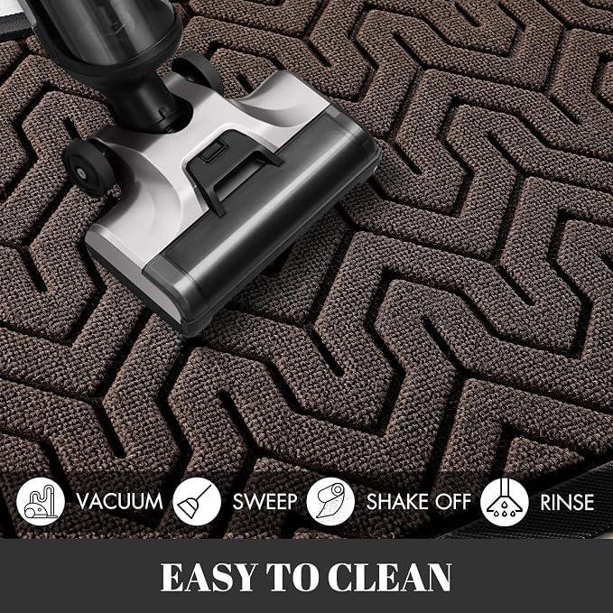 Yimobra 72x24 Indoor Outdoor Runner Rug, Heavy-Duty Entrance Mat - Image 5