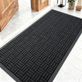OLANLY Front Door Mat Outside Entrance 47x23, Heavy Duty Sturdy Natural Rubber by OLANLY