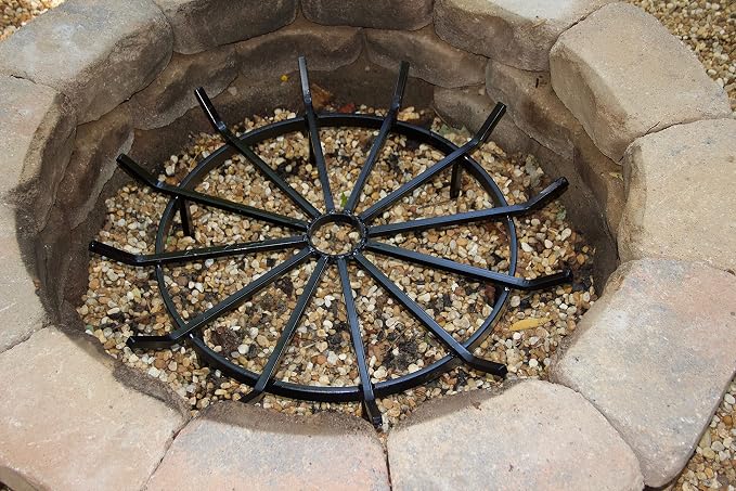 SteelFreak Wagon Wheel Firewood Grate - Image 3