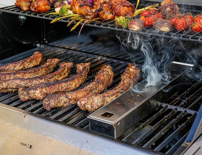 Monument Grills 6-Burner Convertible Natural Gas Smart bbq Grill Stainless - Image 2