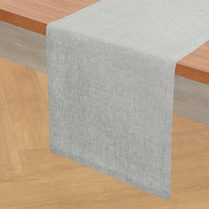 Solino Home Linen Table Runner 72 Inches Long by SolinoHome