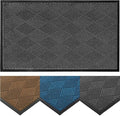 Ecomills Deluxe Diamond Entrance Door Mat, X-Large Heavy Duty Absorbent Rubber by Ecomills