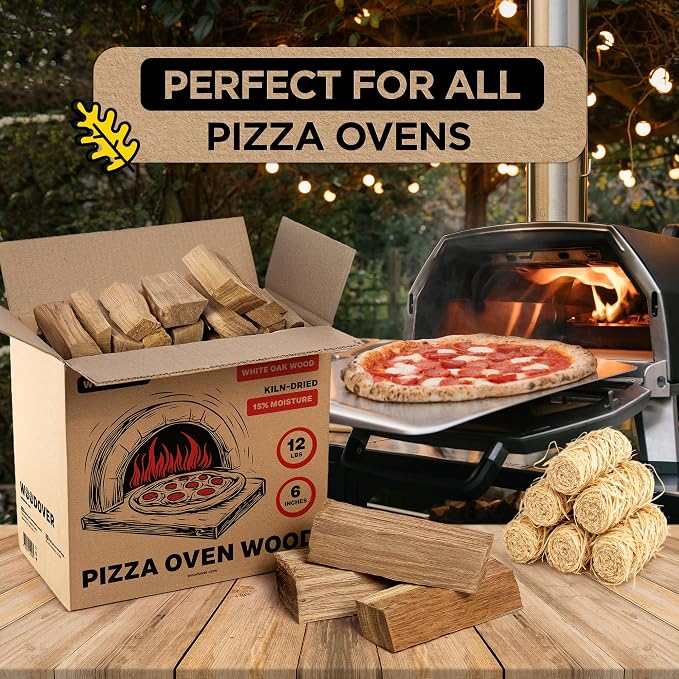 Pizza Oven Wood with Fire Starters - Image 3