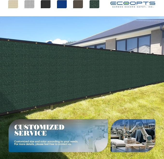 ECOOPTS 4'x46' Privacy Fence Screen Windscreen - Image 7