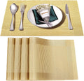 Placemats Set of 4, Heat and Stain Resistant Indoor/Outdoor Place mats by BxzanDya-LifeSmartMaker