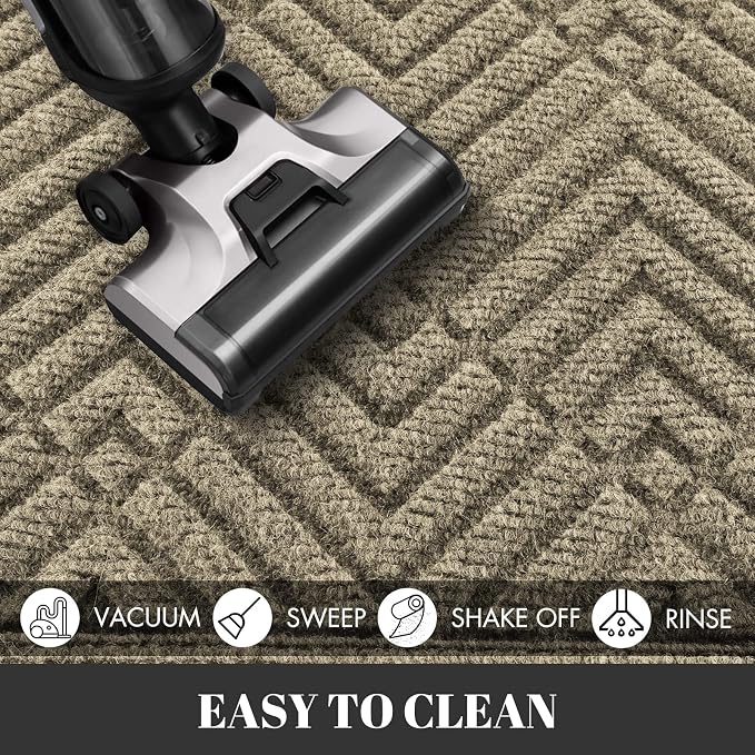 Yimobra Large Door Mat 36x24, All-Season Waterproof Outdoor Mats - Image 6