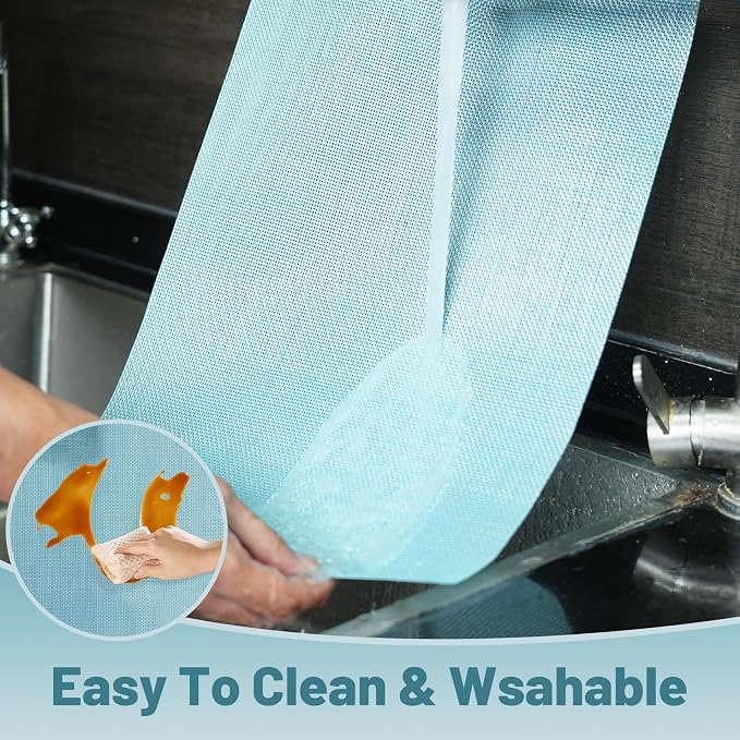 Placemats Set of 6，Non-Slip PVC Weave Table Mats Easy to Clean，Heat Resistant - Image 3