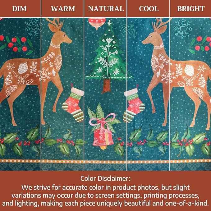 Maison d' Hermine Table Cloth Rectangle Table 100% Cotton 70 x 108 Inches Fall - Image 6