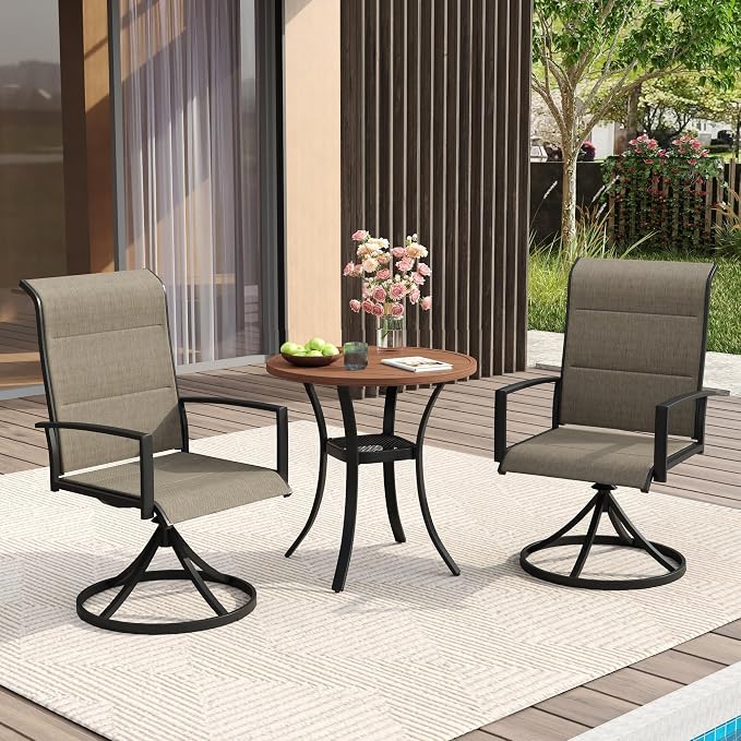 VICLLAX 27.5" Outdoor Round Patio Table - Image 2