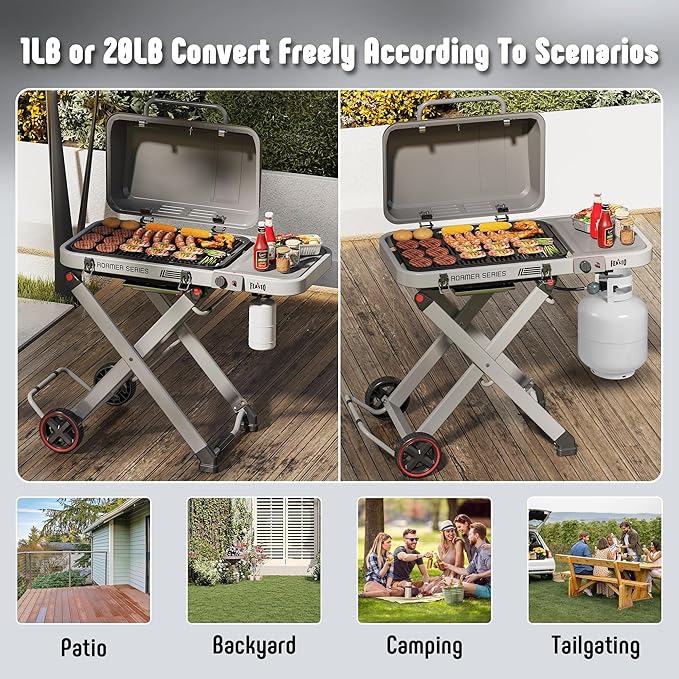 Portable Propane Gas Grill - Image 4