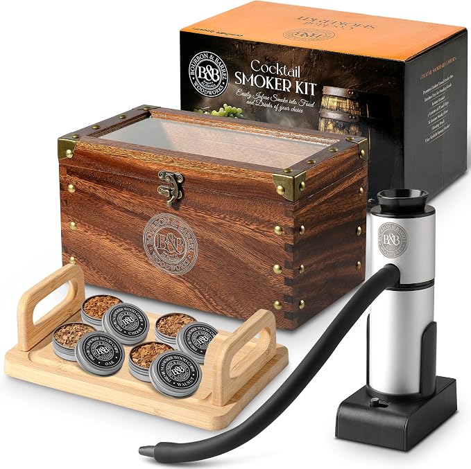 BOURBON&BARREL Cocktail Smoker Kit | Crafted by BourbonBarrel