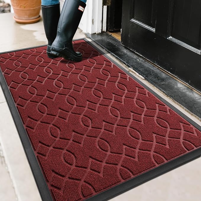 Yimobra Large Door Mat 47x32, All-Season Waterproof Doormat Outdoor Entrance by Yimobra