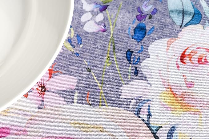 Maison d' Hermine Table Cloth Round Table 100% Cotton 63 Inches Tablecloth - Image 8