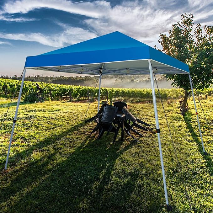 Sunnyglade 10x10 Ft Pop Up Canopy Tent One Button Easy Pop Up Outdoor Instant - Image 8