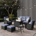 LayinSun 7 Pieces Outdoor Patio Furniture Set by LayinSun